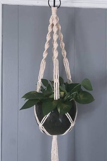 Macrame Hanging Basket