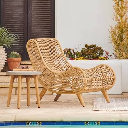 Wicker Lounge Chair