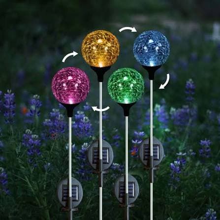 Color Changing Solar Globe